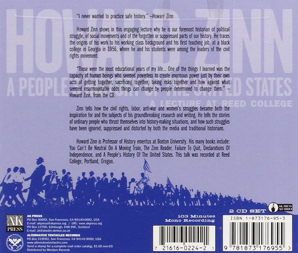 【中古】 A People’s History Of The United States： A Lecture At Reed College ハワ A People's History of the United States: A Lecture at Reed